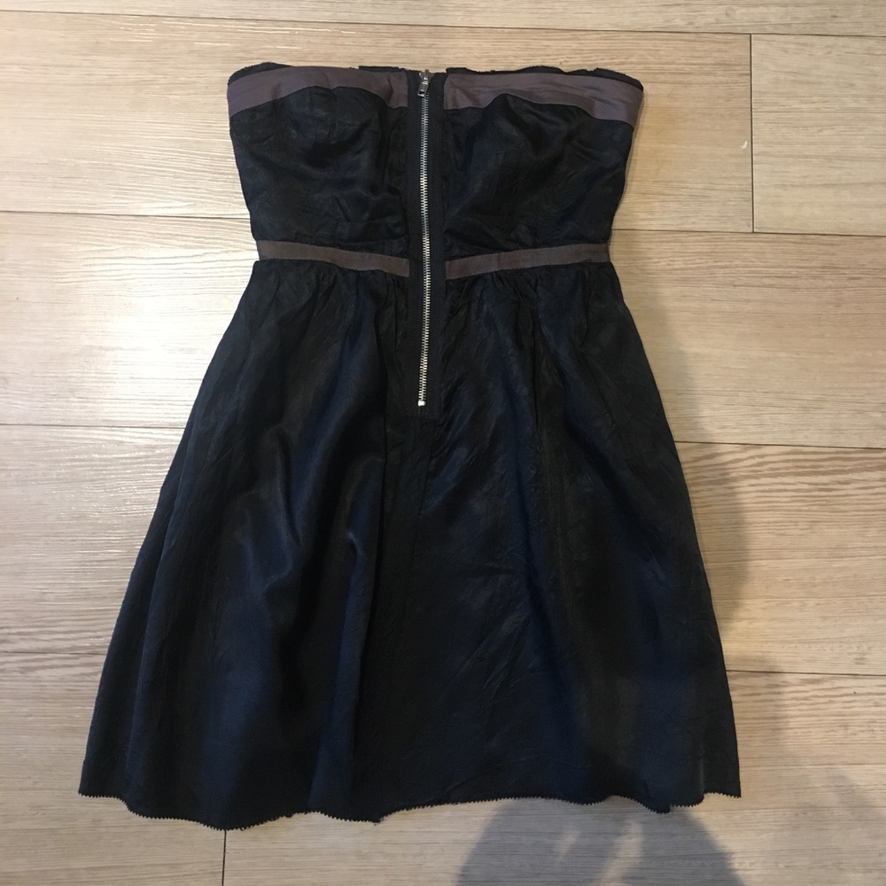 Strapless black Free People dress