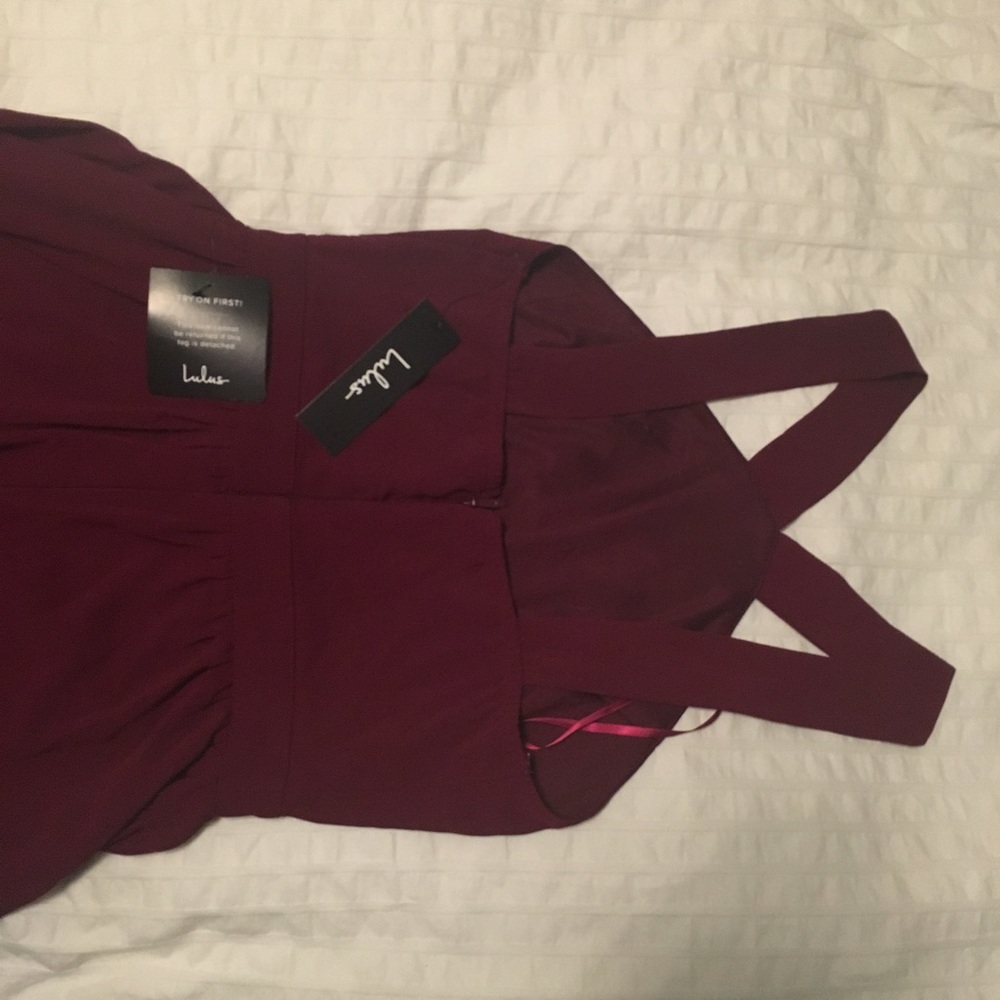 Air of Romance Burgundy Maxi Dress