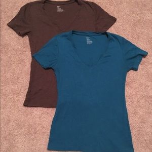 V neck shirts
