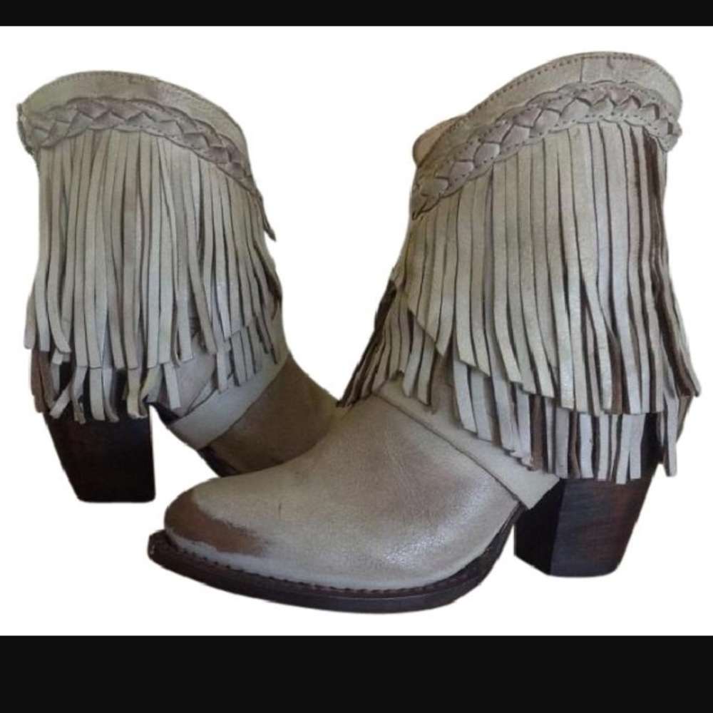 FREEBIRD by Steven Tonto Fringe Boots