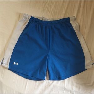 UA gym shorts