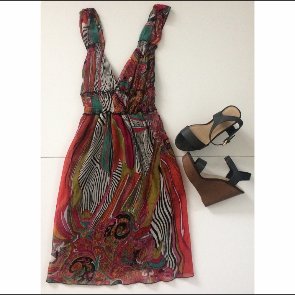 Multi-Colored Dress