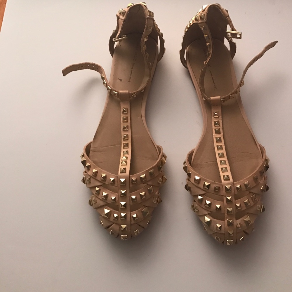 Zara Studded Flats