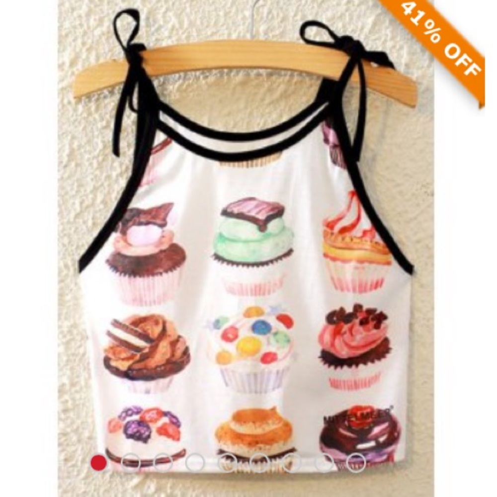 Dessert Crop Top