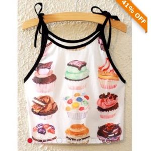 Dessert Crop Top