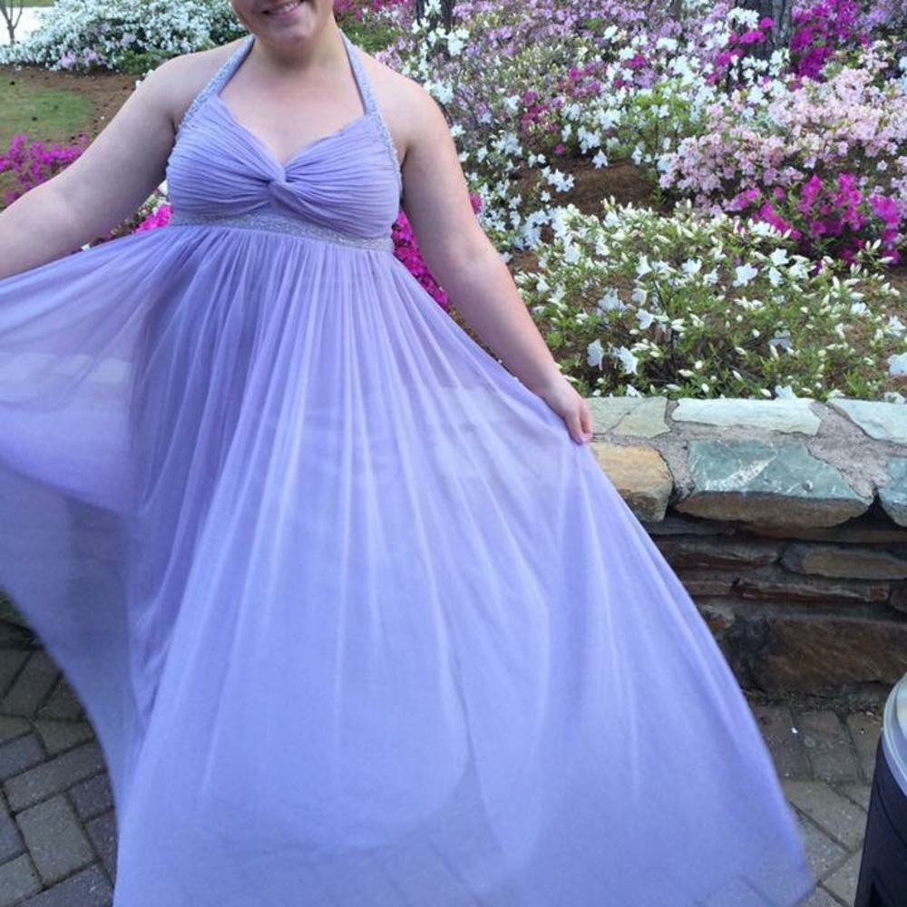 Lavender Prom Formal Dress Gown