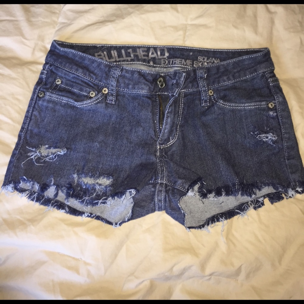 Jean short shorts