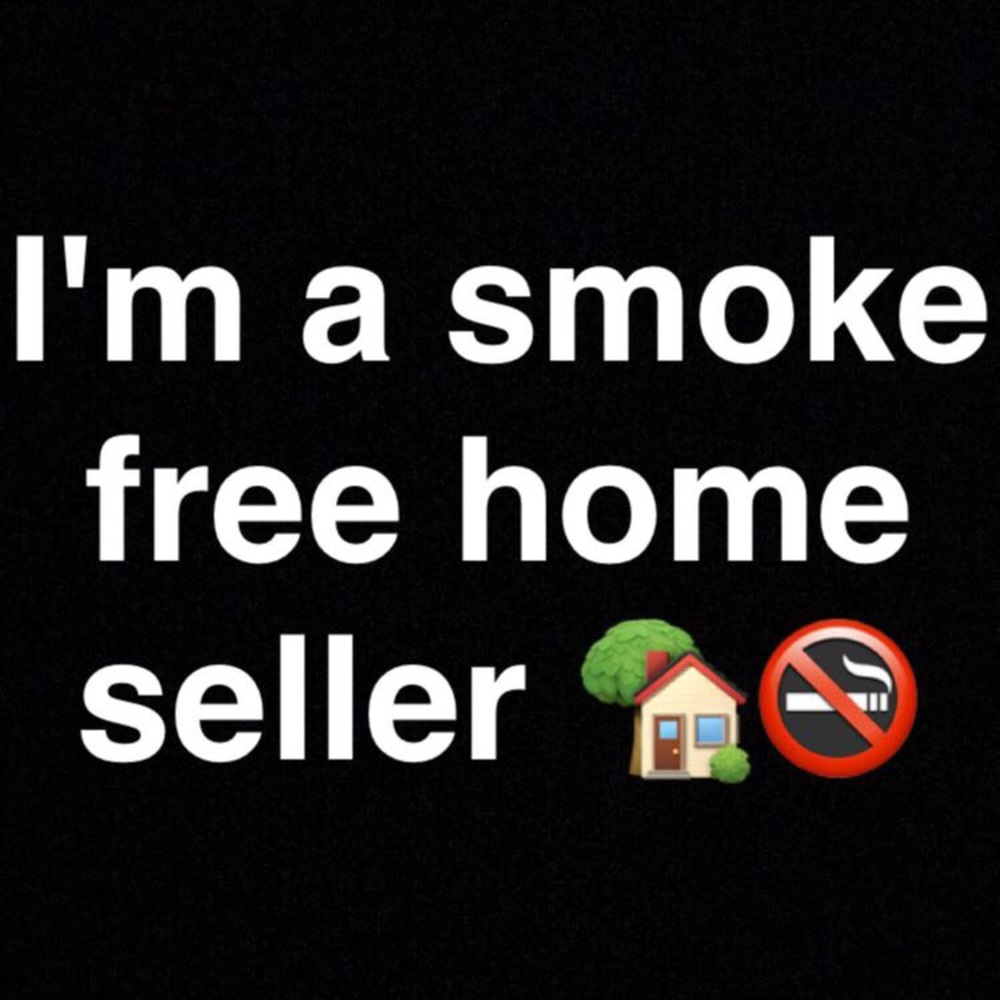 SMOKE FREE HOME SELLER 🏡🚭