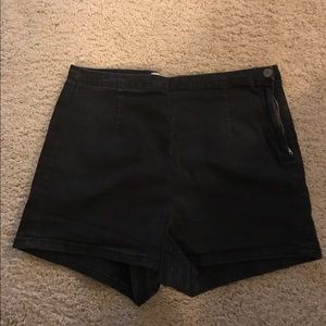 High waisted shorts