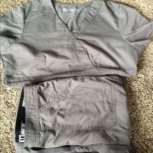 Dark Gray Greys Anatomy Scrubs