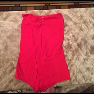 Tube top,strapless , body suit