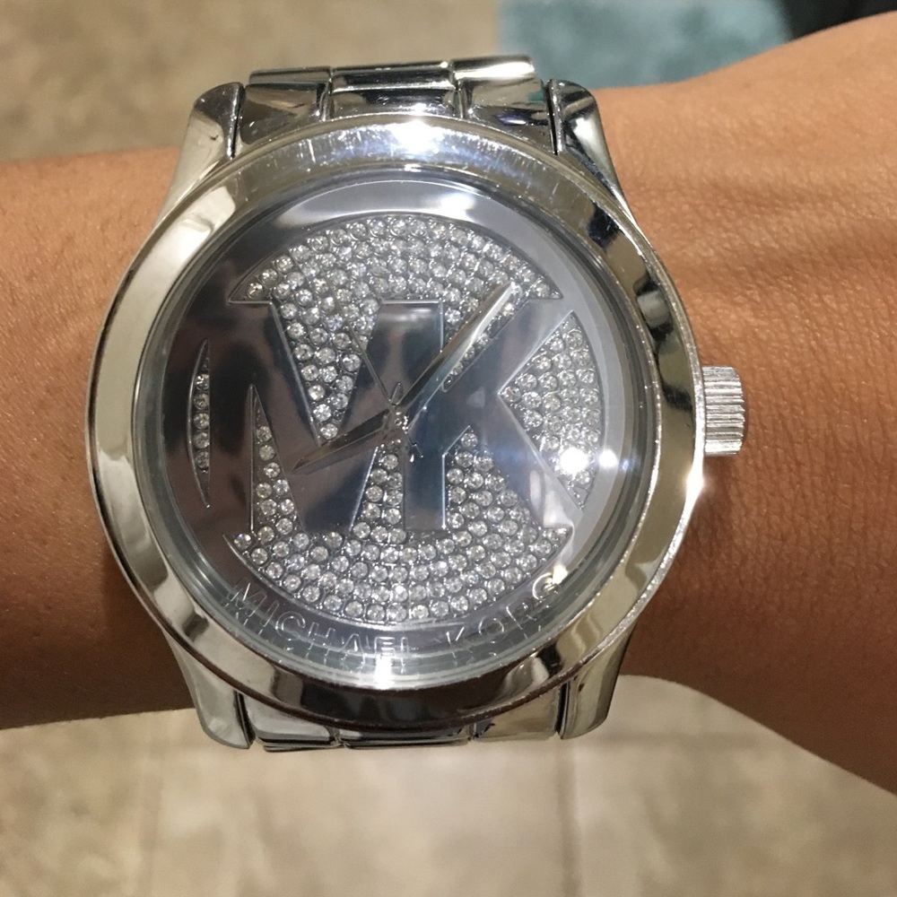 Micheal Kors silver watch