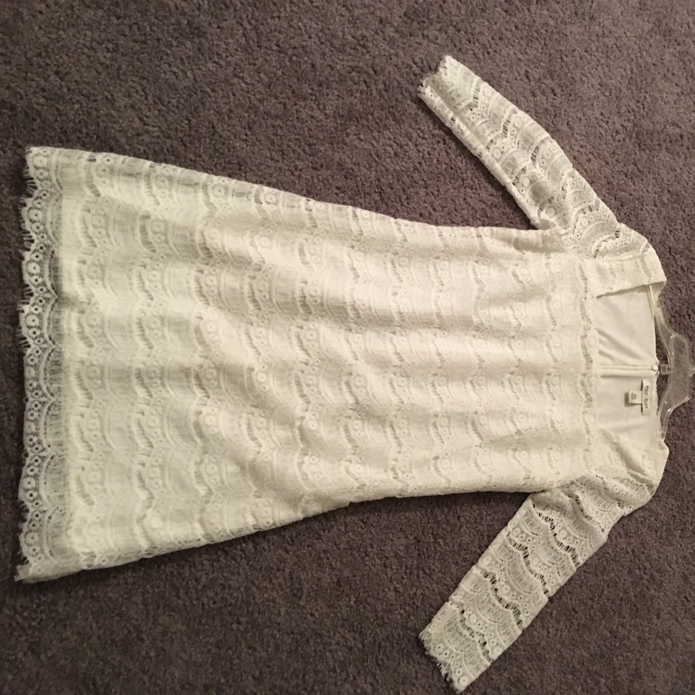 White House Black Market white dress