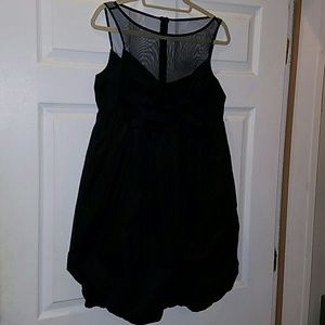 Donna Morgan LBD with Bows & Mesh, 10