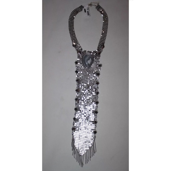 FREE PEOPLE BURNING LIGHT CHOKER NECKLACE - Picture 2 of 2