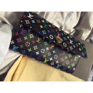 LV monogram multicolor black grenade pistachio