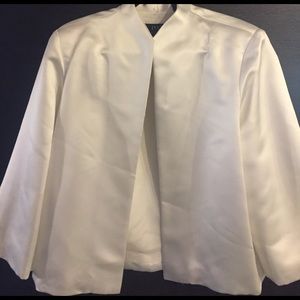 White DANA BUCHMAN. Sz16 jacket Beautiful piece