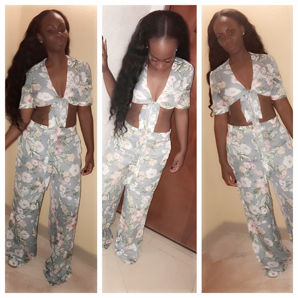 2 Piece Floral Set! Worn Once!