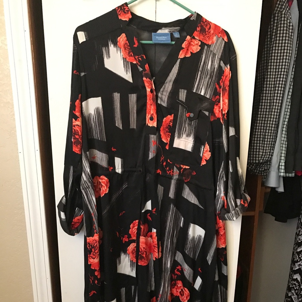 Simply Vera long sleeve dress