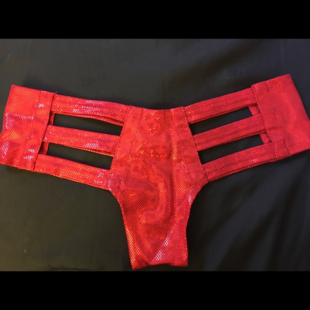 SOLD ❌ Hologram Micro Cut Out Booty Shorts ❤🔥