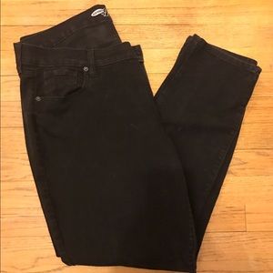 Old Navy black diva jeans
