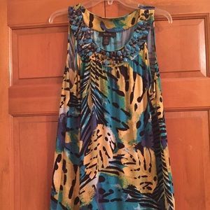 Gorgeous multi colored tunic