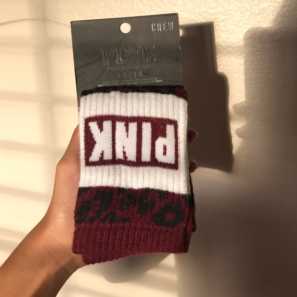 PINK Socks
