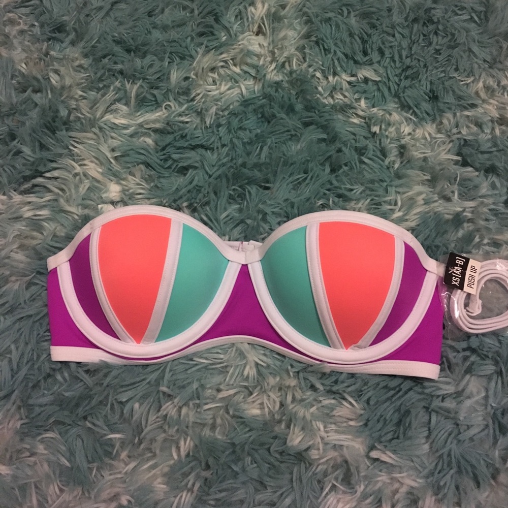 Pink Victoria's Secret swimming top