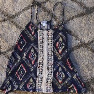 Patterned tank top