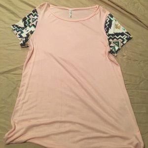 Pale pink tunic