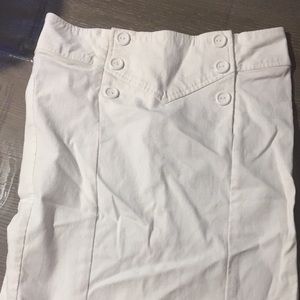 White Charlotte Russe Skirt