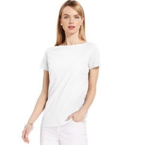 White short sleeve shirt