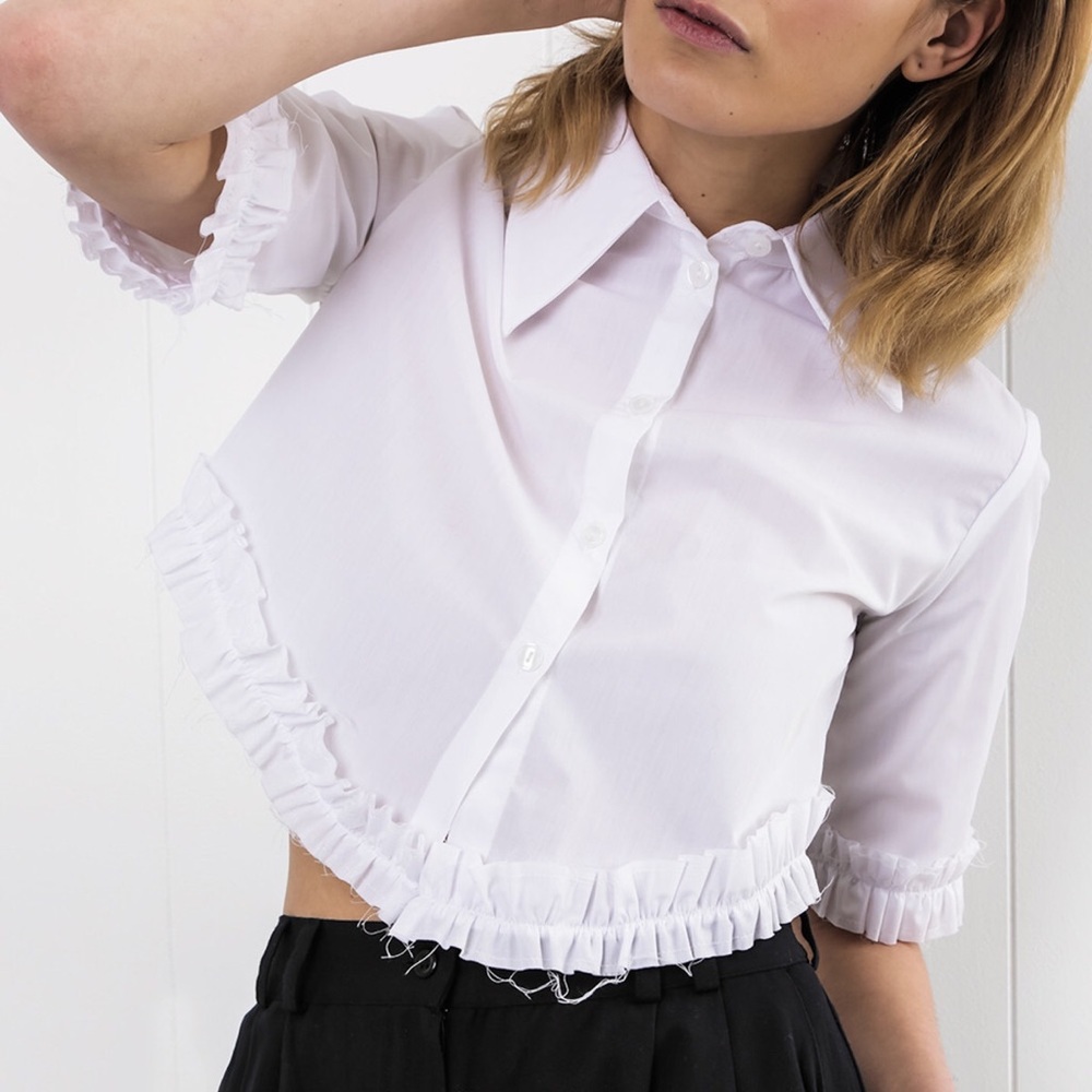 White Gracie Top