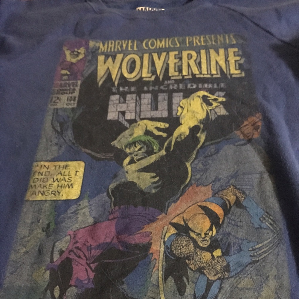 Marvel Wolverine Crewneck Sweatshirt