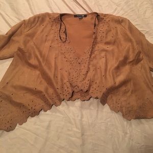 Lightweight cropped jacket