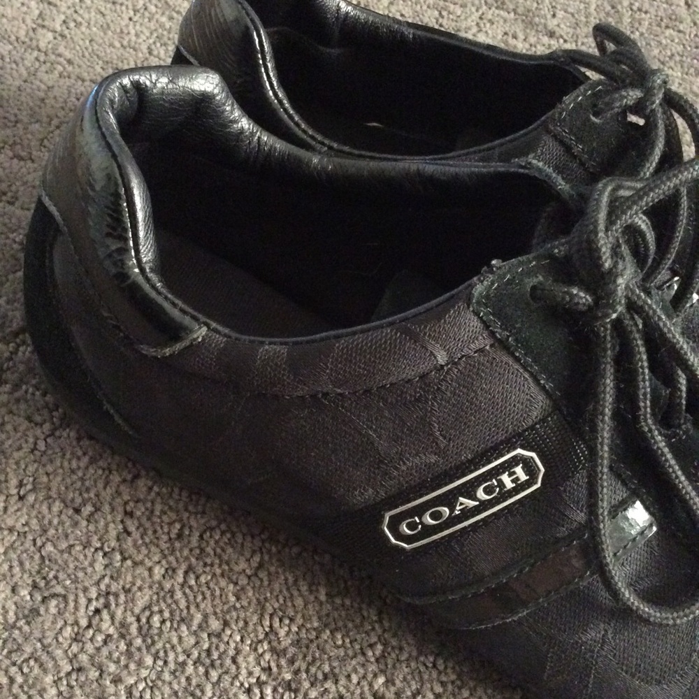 💥DISCOUNTED PRICE Coach canvas/suede tennis shoes