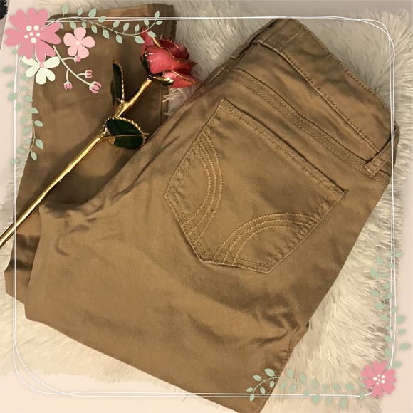 Hollister Khaki Skinny Jeans - Picture 4 of 5