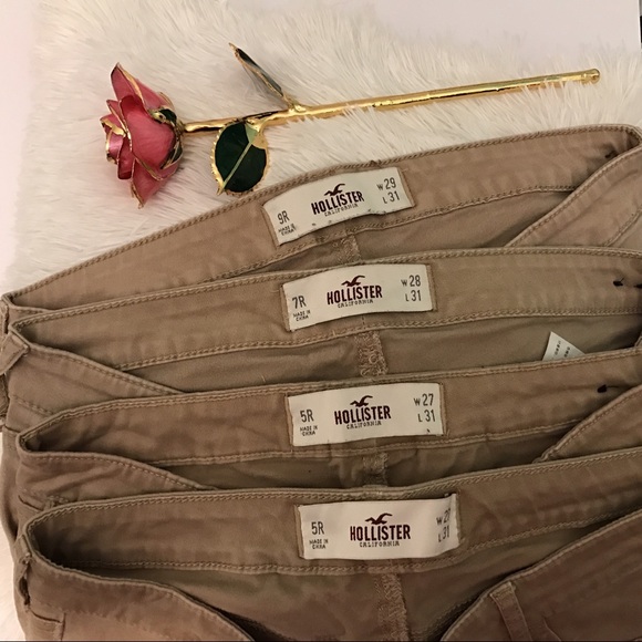 Hollister Khaki Skinny Jeans - Picture 5 of 5