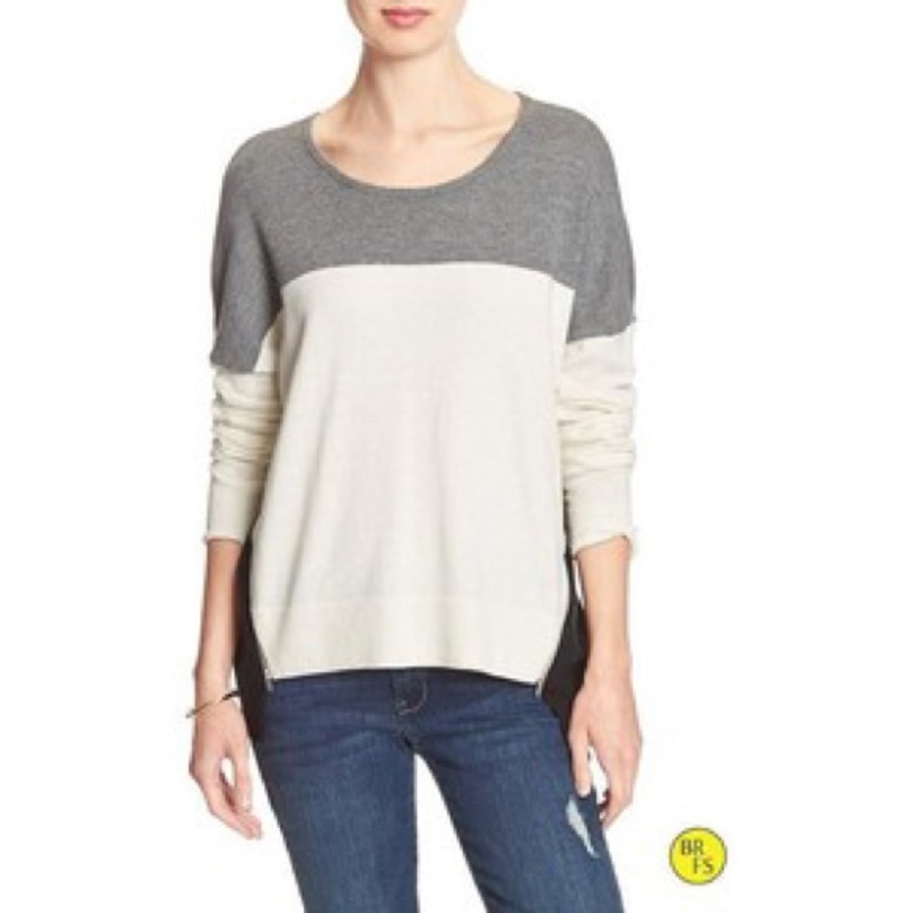Banana Republic Colorblock Sweater (M) Gently Used