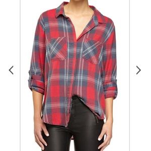 🌞 Sale*** NWT plaid boyfriend shirt