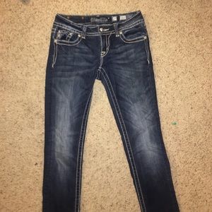 Miss me darkwash jeans/ skinny