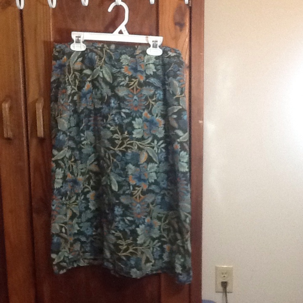 Vintage Corduroy Midi Skirt