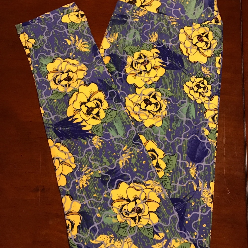 New LuLaRoe Leggings - Floral - OS - NWT