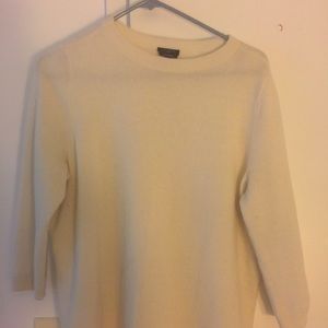 Talbots Cashmere Sweater 3/4 sleeves