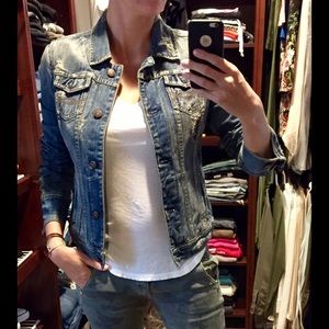 Abercrombie&Fitch jean jacket size M