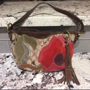 Coach Red Poppy Authentic Bag