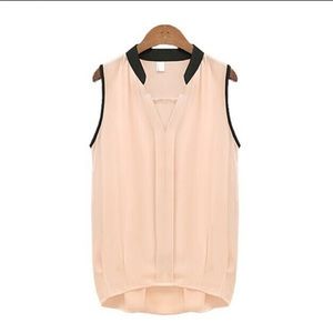 Chiffon dress shirt