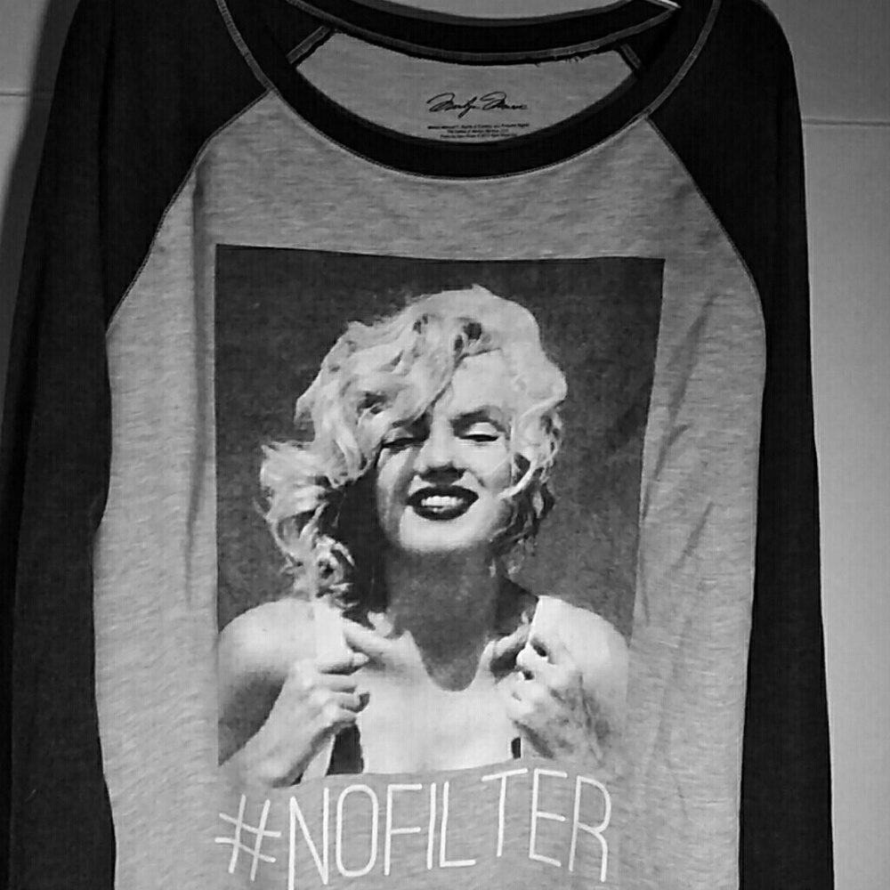Marilyn Monroe #NOFILTER light weight sweater