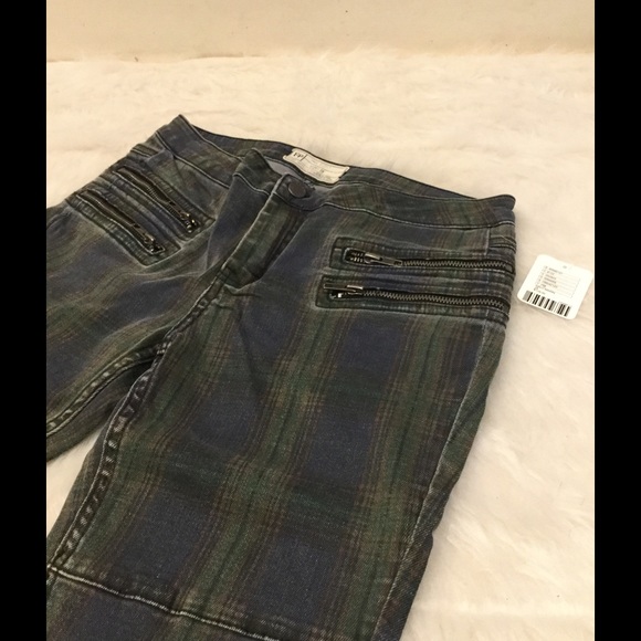 NWT Free People Lennon Printed Denim Skinny - Picture 5 of 7