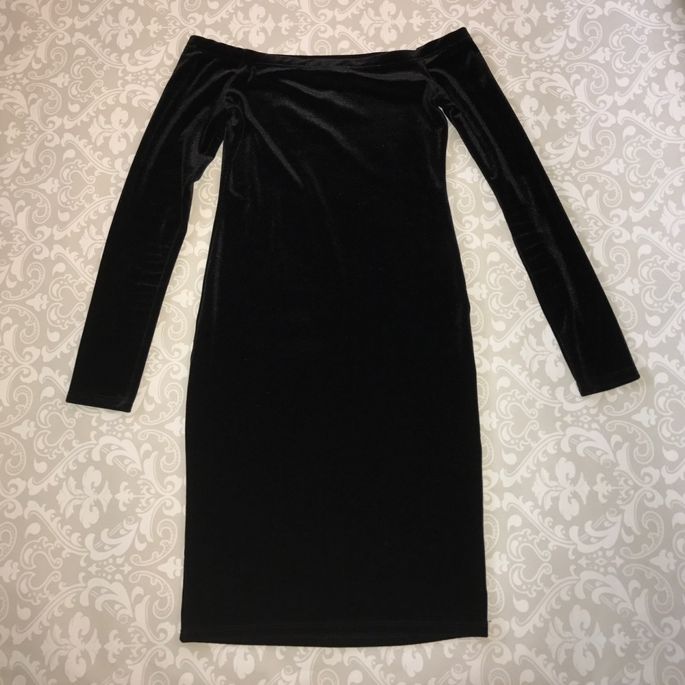 Black Velvet Dress